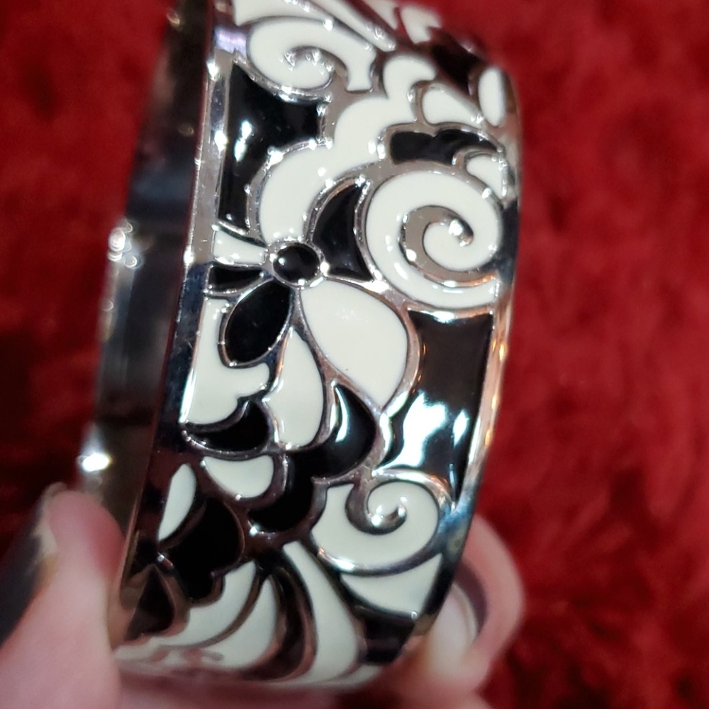 Bebe Cuff Patterned Bracelet Watch - image 5